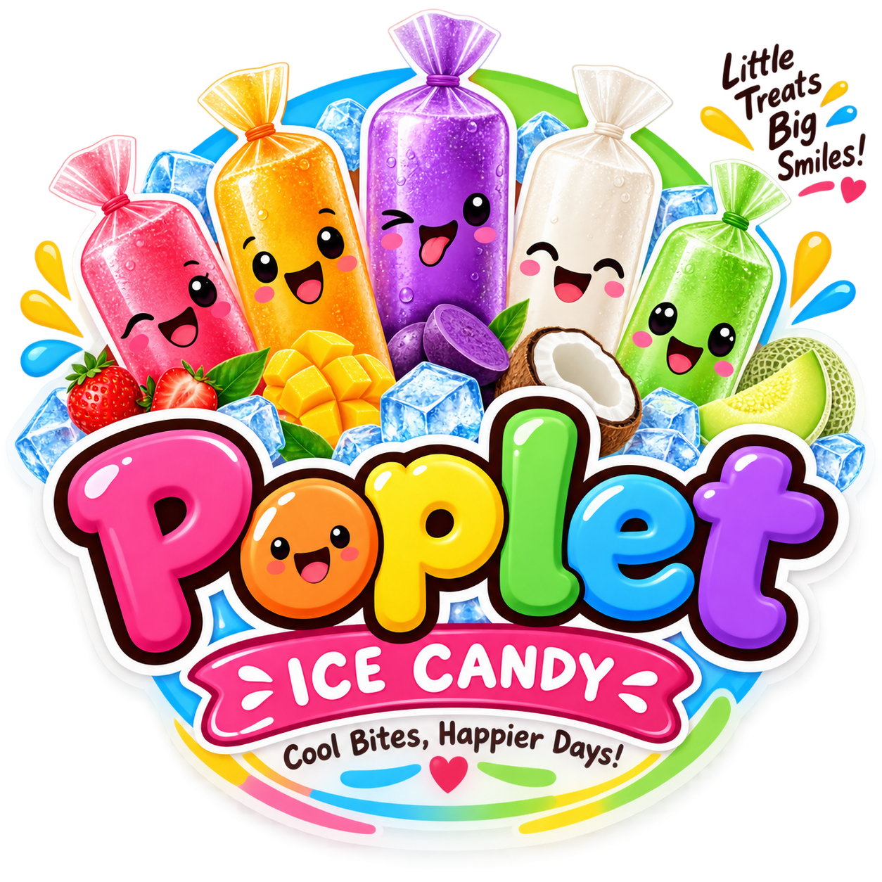 Poplet Ice Candy PH logo